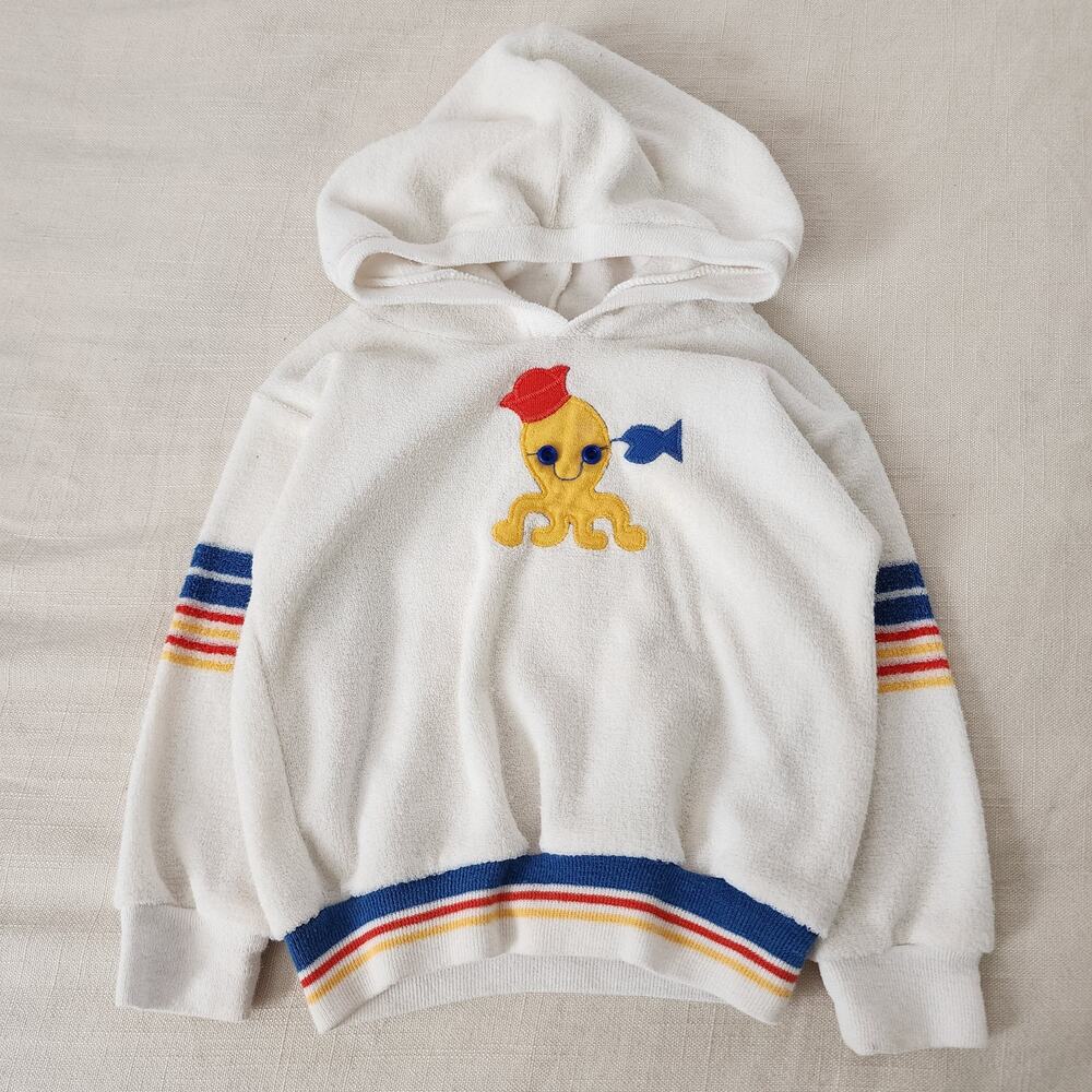 Vintage 70s Healthtex Octopus Hoodie 24 months